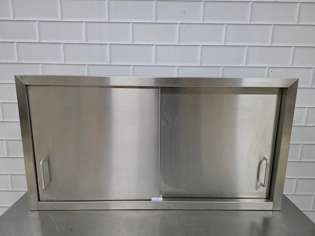 Rvs wandkast - afbeelding 3 van  7