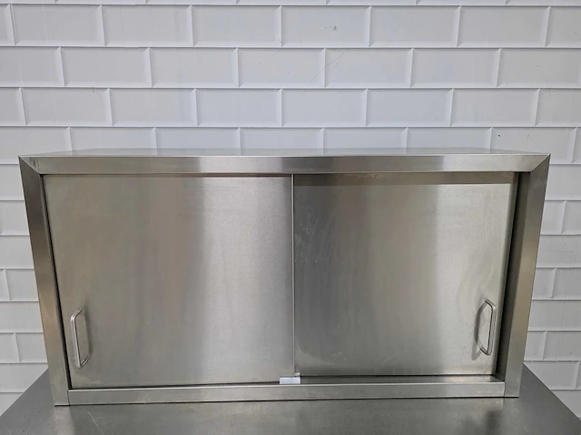 Rvs wandkast - afbeelding 1 van  5