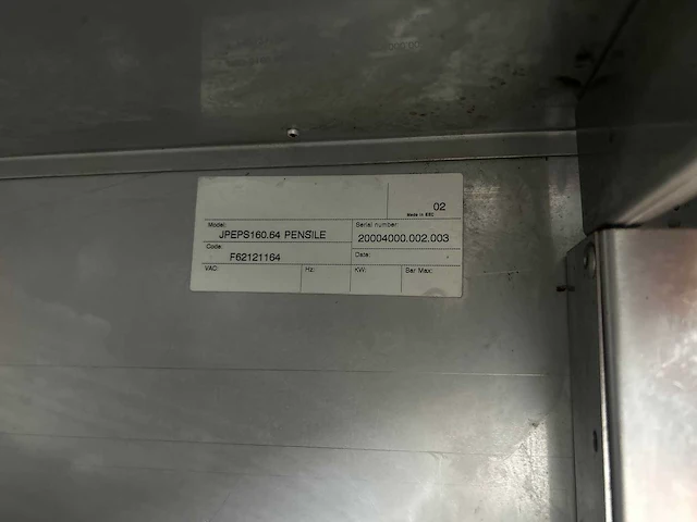 Rvs wandkast - afbeelding 3 van  6