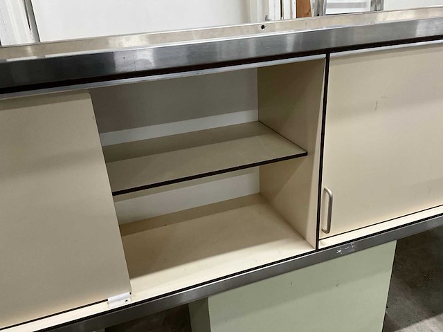 Rvs wandkast - afbeelding 3 van  5