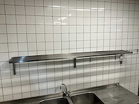 Rvs wandplank - afbeelding 2 van  4