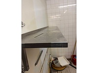 Rvs wandschap 190cm - afbeelding 2 van  4