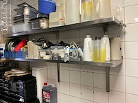 Rvs wandschap (2x) - afbeelding 1 van  1