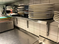 Rvs wandschap (2x) - afbeelding 1 van  2