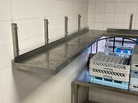 Rvs wandschap (2x) - afbeelding 2 van  2