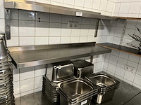 Rvs wandschap (2x) - afbeelding 2 van  5