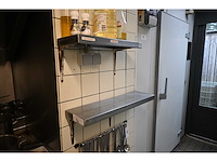 Rvs wandschap (2x) - afbeelding 1 van  2