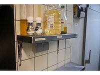Rvs wandschap (2x) - afbeelding 2 van  2
