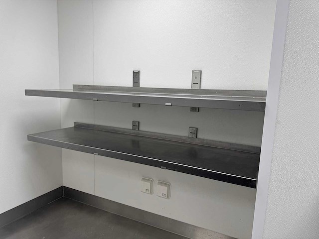 Rvs wandschap (2x) - afbeelding 1 van  4