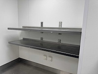 Rvs wandschap (2x) - afbeelding 1 van  4