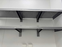 Rvs wandschap (2x) - afbeelding 3 van  4