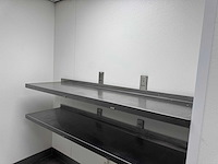 Rvs wandschap (2x) - afbeelding 4 van  4