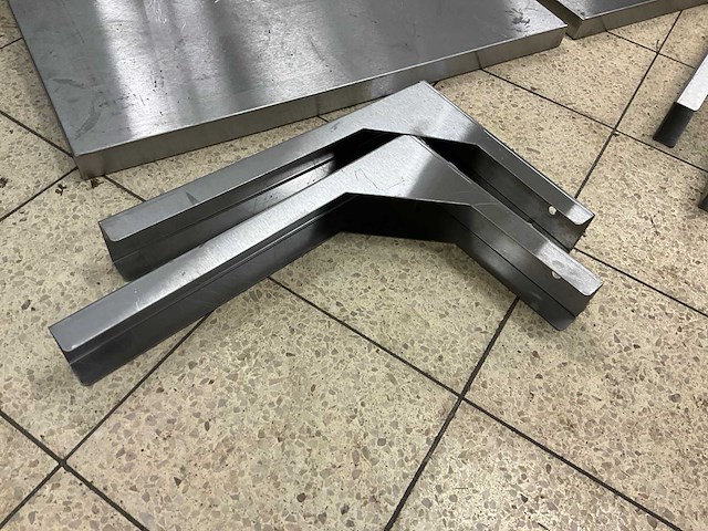 Rvs wandschap (2x) - afbeelding 4 van  4