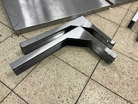 Rvs wandschap (2x) - afbeelding 4 van  4