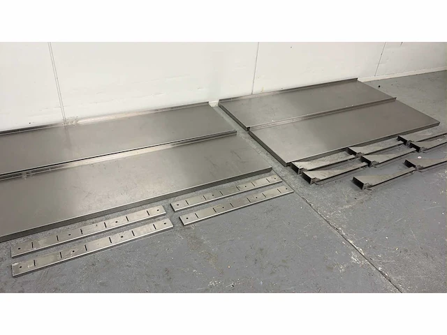 Rvs wandschap (2x) - afbeelding 4 van  6