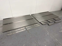 Rvs wandschap (2x) - afbeelding 6 van  6