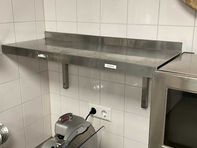 Rvs wandschap (3x) - afbeelding 3 van  3