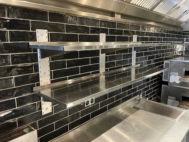 Rvs wandschap (3x) - afbeelding 1 van  4