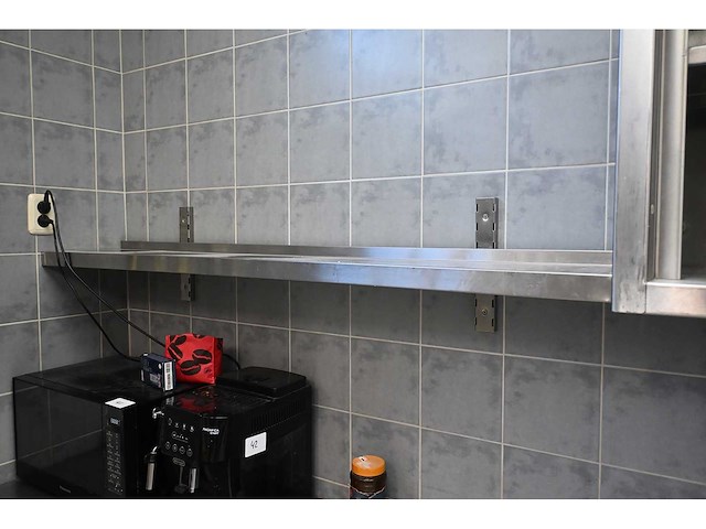 Rvs wandschap (3x) - afbeelding 1 van  5