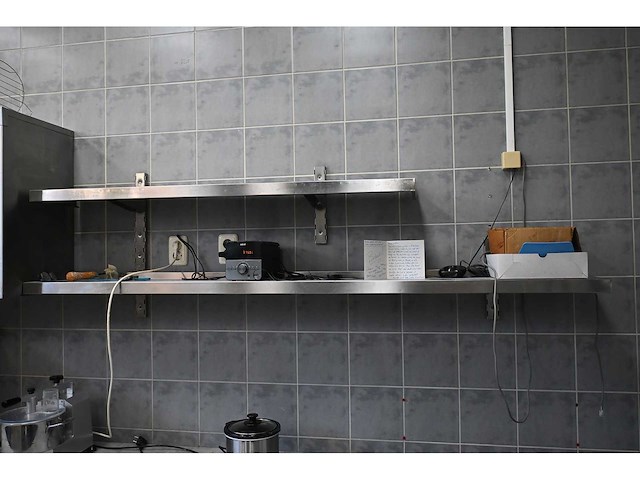 Rvs wandschap (3x) - afbeelding 4 van  5