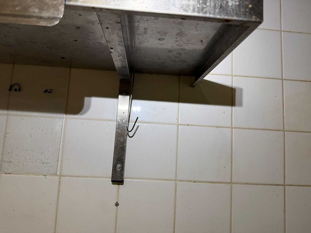 Rvs wandschap 450cm - afbeelding 2 van  3