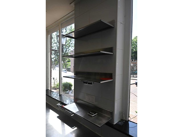 Rvs wandschap (4x) - afbeelding 2 van  3