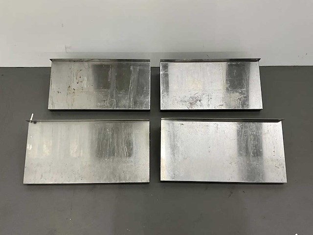 Rvs wandschap (4x) - afbeelding 2 van  4