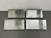 Rvs wandschap (4x) - afbeelding 2 van  4