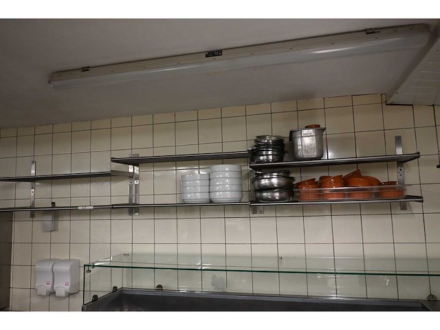 Rvs wandschap (6x) - afbeelding 1 van  5
