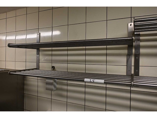 Rvs wandschap (6x) - afbeelding 4 van  5