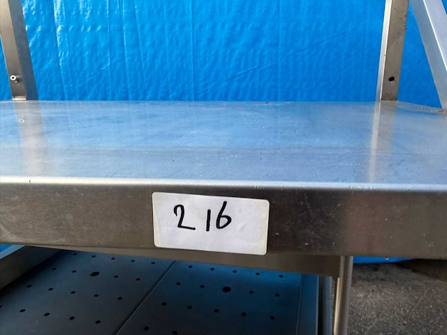 Rvs wandschap 97cm - afbeelding 3 van  3