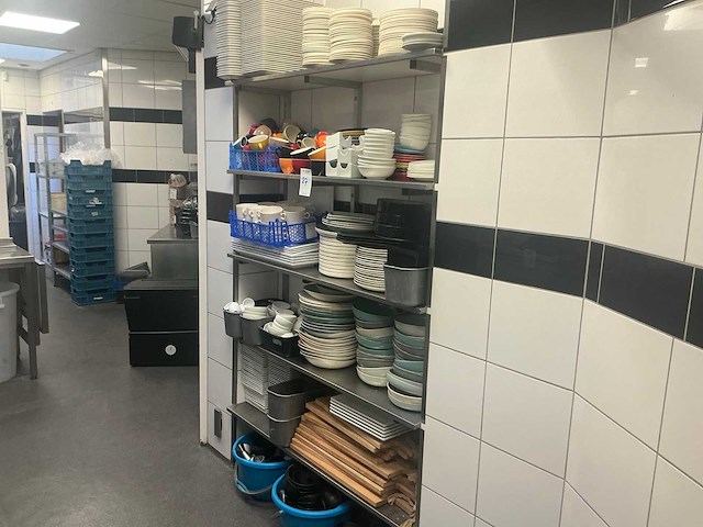 Rvs wandschap divers (2x) - afbeelding 2 van  2