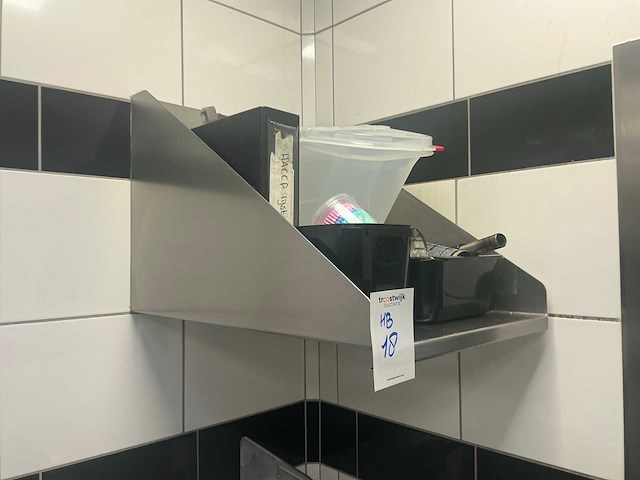 Rvs wandschap divers (4x) - afbeelding 4 van  4