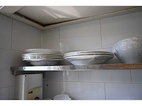 Rvs wandschap inclusief inhoud keuken benodigdheden (6x) - afbeelding 7 van  15