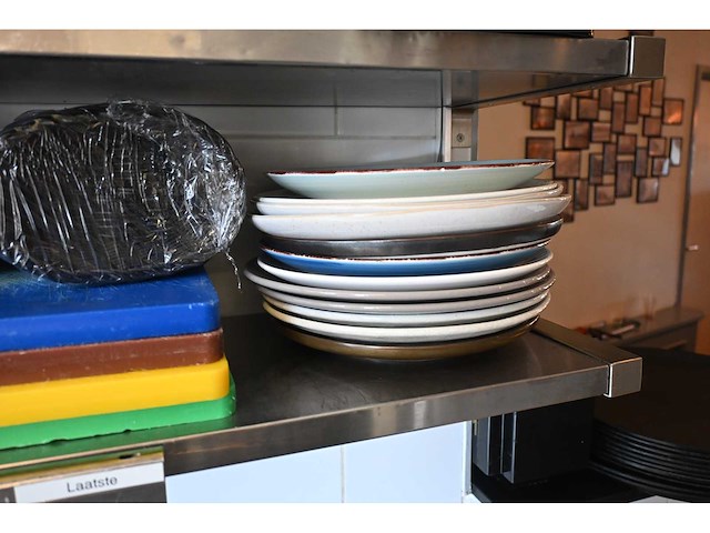 Rvs wandschap inclusief inhoud keuken benodigdheden (6x) - afbeelding 11 van  15