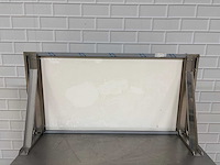 Rvs wandschap (ongebruikt ) - afbeelding 2 van  4