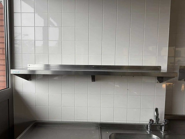 Rvs wandschap - afbeelding 2 van  2