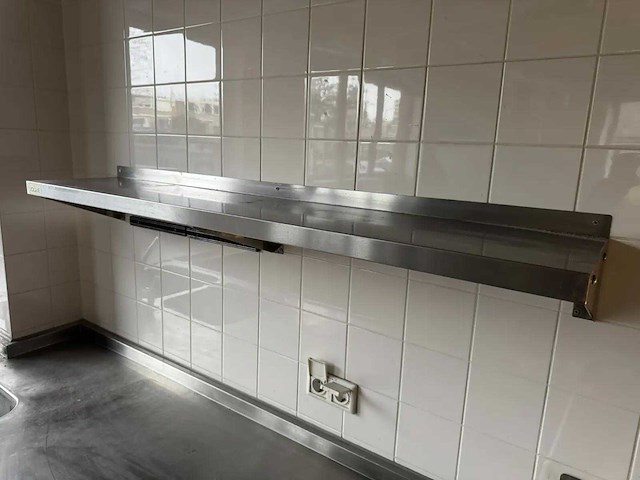 Rvs wandschap - afbeelding 2 van  2