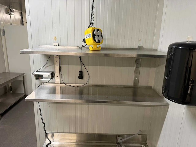 Rvs wandschap - afbeelding 1 van  2