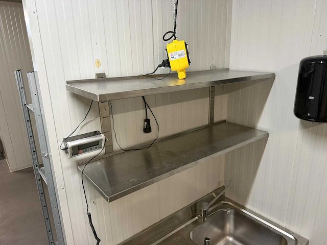 Rvs wandschap - afbeelding 2 van  2