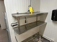 Rvs wandschap - afbeelding 2 van  2