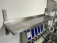 Rvs wandschap - afbeelding 1 van  3