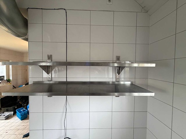 Rvs wandschap - afbeelding 1 van  4