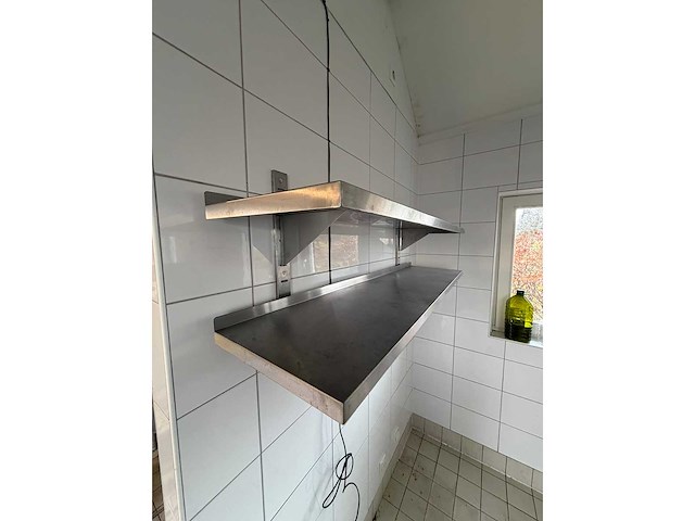 Rvs wandschap - afbeelding 2 van  4