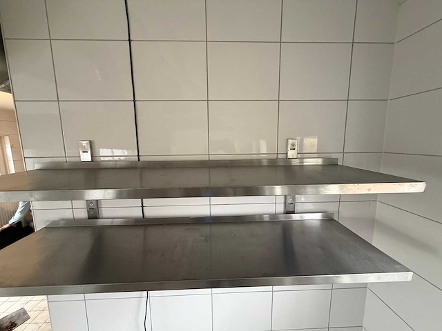 Rvs wandschap - afbeelding 3 van  4