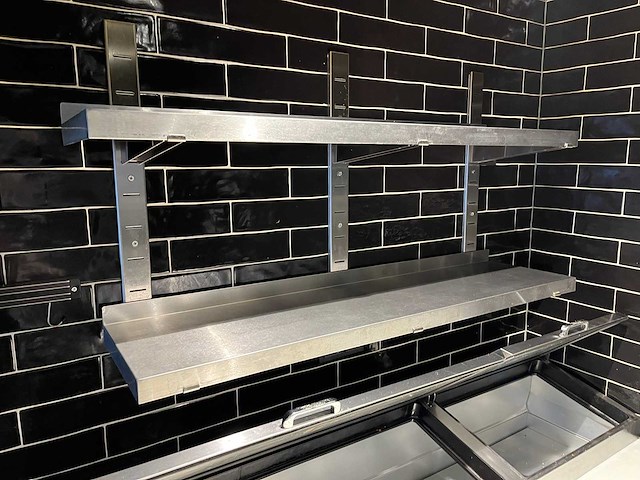 Rvs wandschap - afbeelding 1 van  3