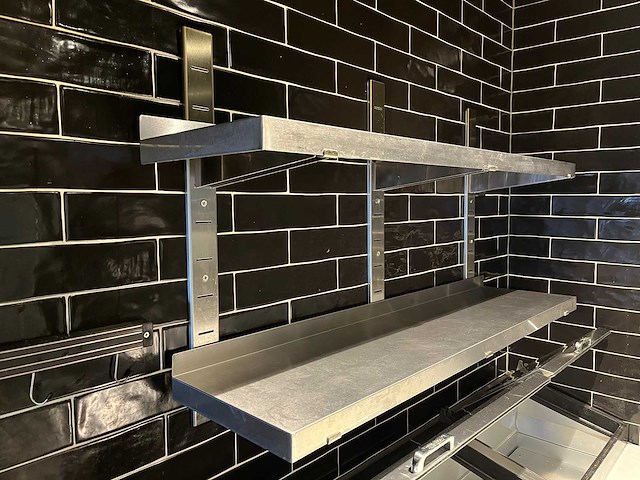 Rvs wandschap - afbeelding 2 van  3