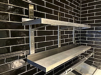 Rvs wandschap - afbeelding 2 van  3