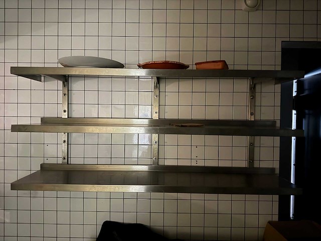 Rvs wandschap - afbeelding 1 van  4