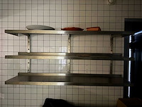 Rvs wandschap - afbeelding 1 van  4